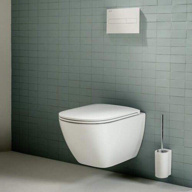 Pakabinamas klozetas su lėtai nusileidžiančiu dangčiu H8660800000001 1