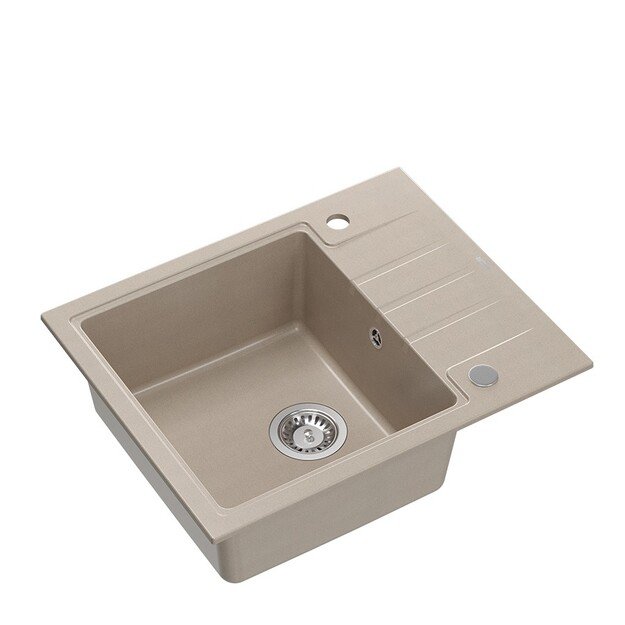 Virtuvinė plautuvė Quadron PETER 116 HCQP6250BEZP, pearl beige