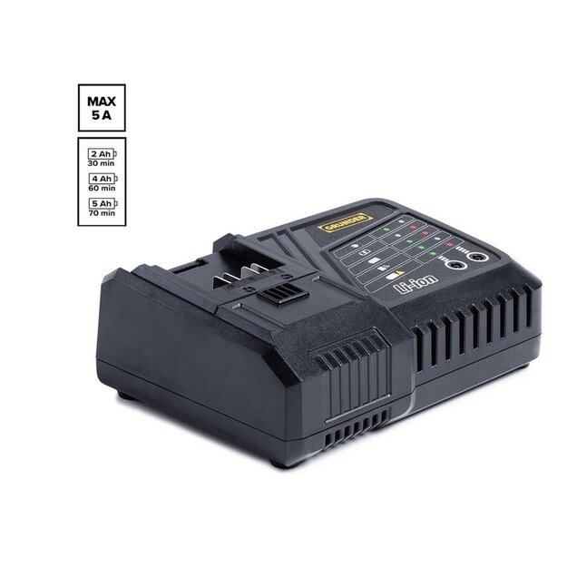 Akumuliatoriaus įkroviklis Grunder CH-1802B-E, 18 V, 5 A 2