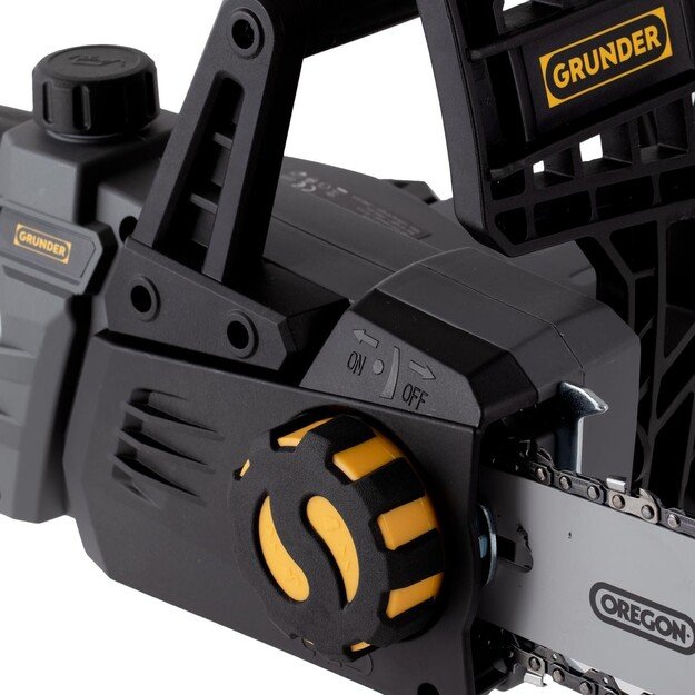 Akumuliatorinis grandininis pjūklas Grunder GY2191, 25 cm, be akumuliatoriaus 4