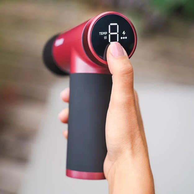 Masažuoklis Beurer MG 195 Hot  amp Cold Limited Edition, juodas/raudonas 2