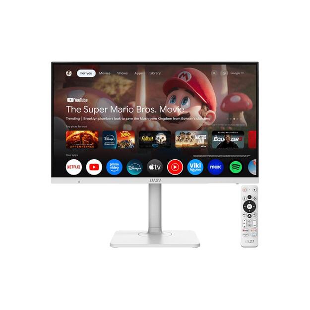 LCD Monitor|MSI|27  |3840 x 2160 pixels|4K Ultra HD|Native aspect ratio 16:9|MODERNMD272UPSW