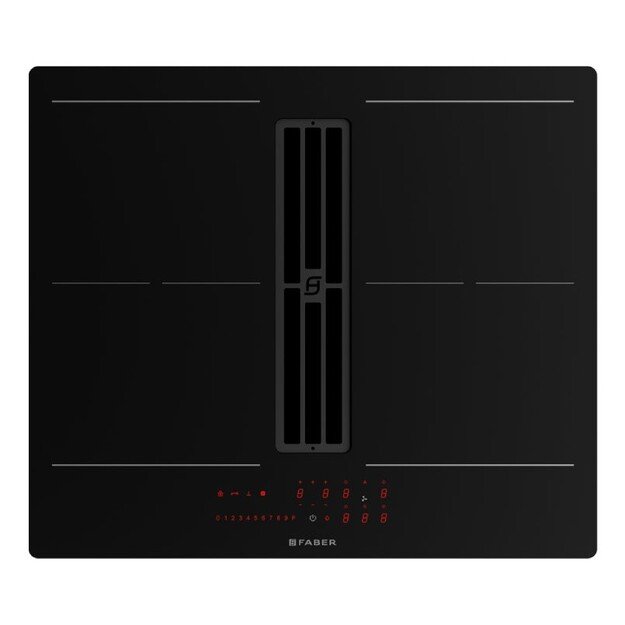 Indukcinė kaitlentė su integruotu gartraukiu FABER GALILEO SLIM F600, 340.0708.974