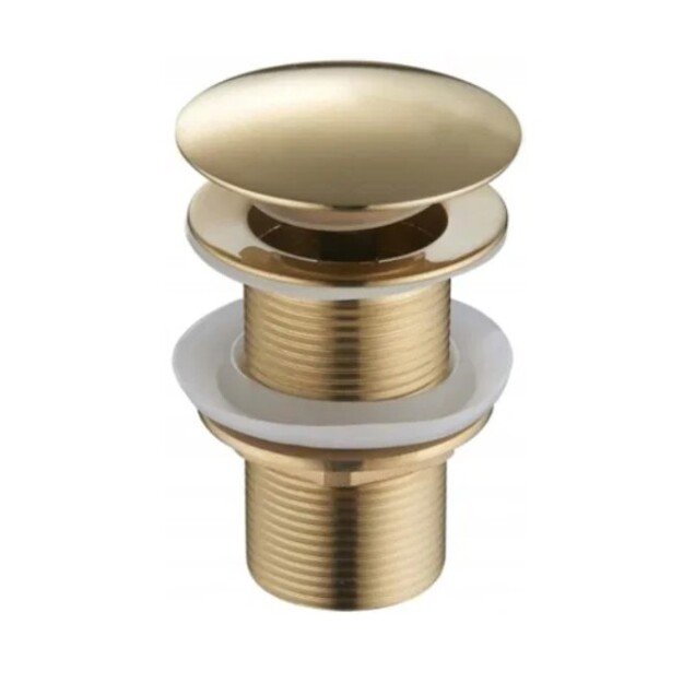 Dugno vožtuvas Mexen Click clack, 79910-50, aukso