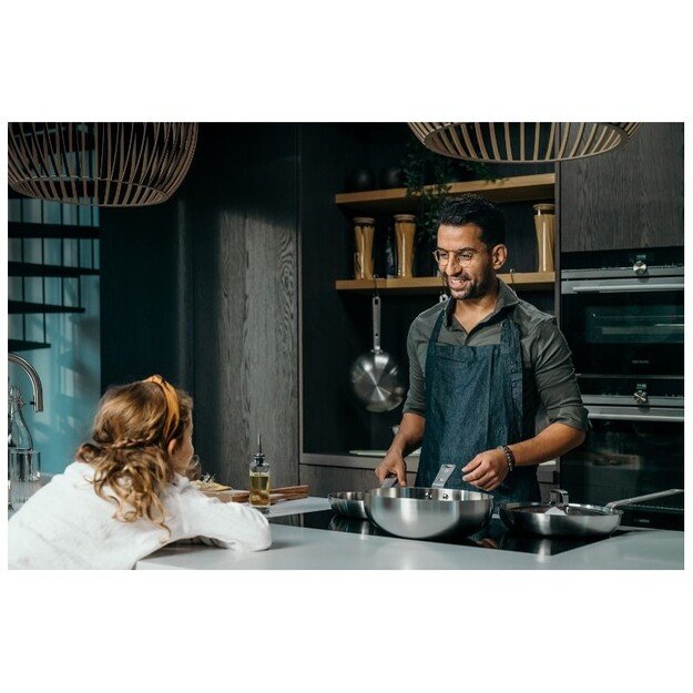 Nerūdijančio plieno WOK keptuvė Skottsberg 28cm 3