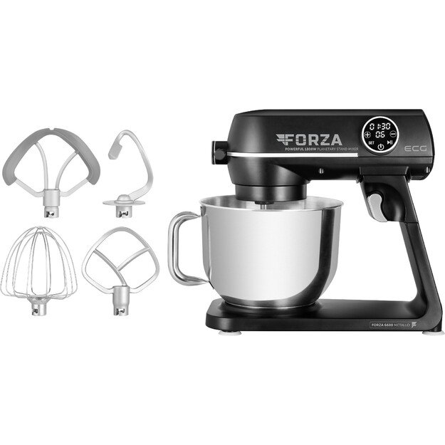 Kombainas ECG FORZA 6600 Metallo Nero 8