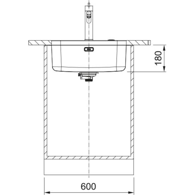 Plautuvė Franke Smart SRX 110-50, 127.0708.304 2