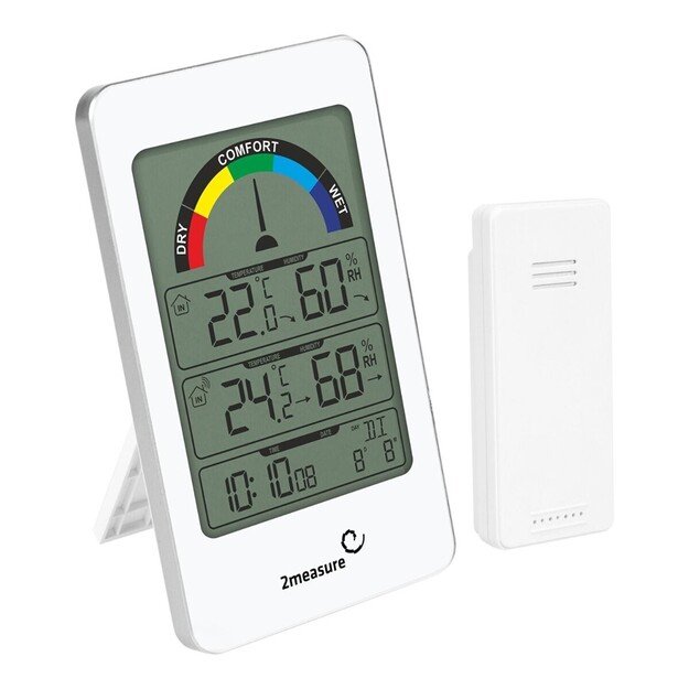 Drėgmės matuoklis termometras 2measure 250202