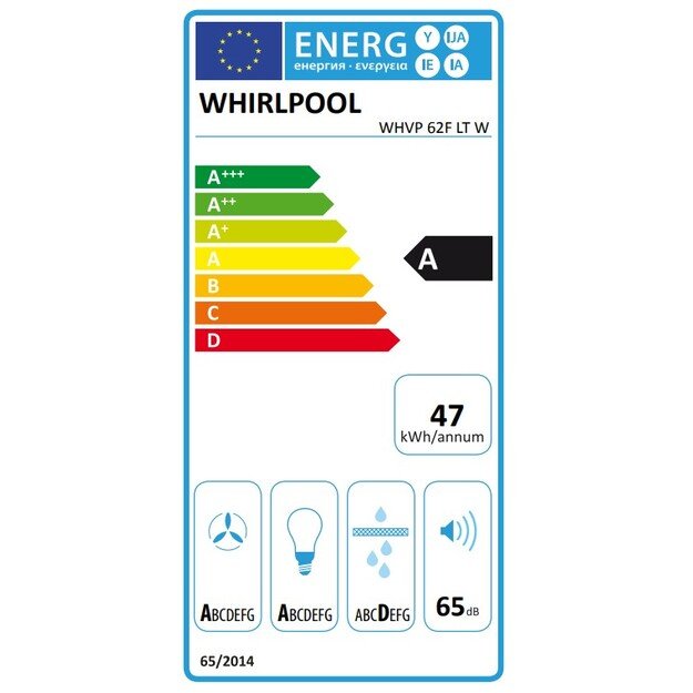 Gartraukis Whirpool WHVP 62F LT W, 60 cm 1