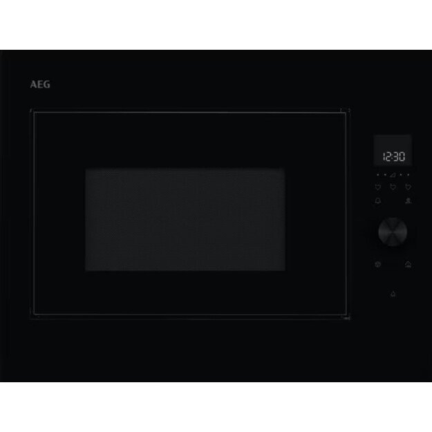 Įmontuojama mikrobangų krosnelė AEG 6000, TouchOpen, TB6SM261FB, 26 l