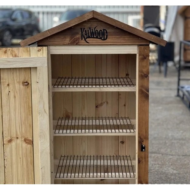 Nerūdijančio plieno grotelės Kalwood Classic 225L rūkyklai 3