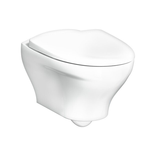 Pakabinamas unitazas Gustavsberg Estetic 8330 GB1183300R1030, su dangčiu
