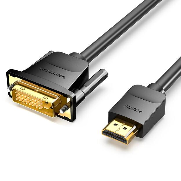CABLE HDMI TO DVI 2M/BLACK ABFBH VENTION