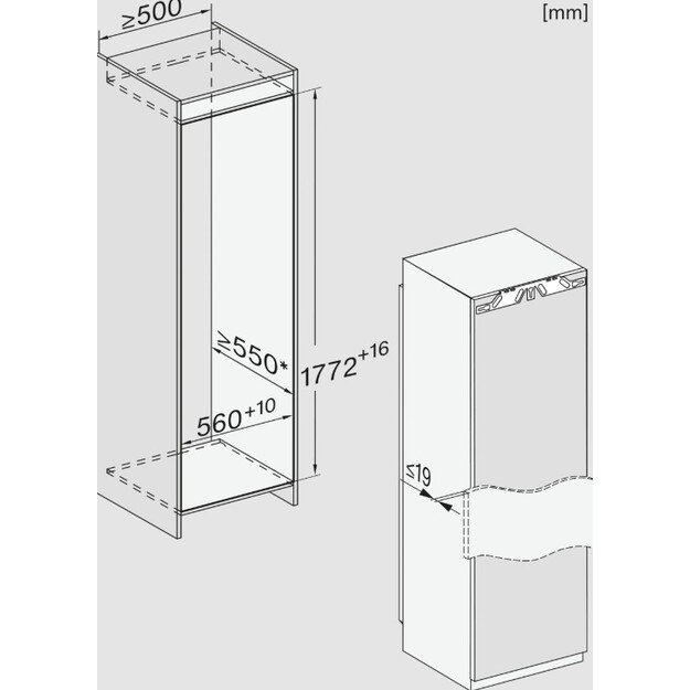 &Scaron;aldytuvas Miele K 7747 D Miele K 7747 D 6