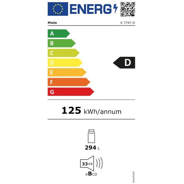 &Scaron;aldytuvas Miele K 7747 D Miele K 7747 D 4