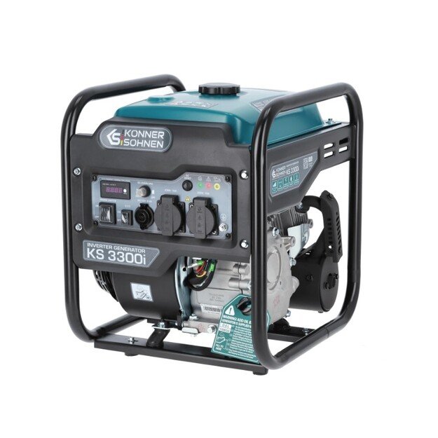 Benzininis inverterinis generatorius K&ouml;nner  amp S&ouml;hnen KS 3300i, 3kW 230V