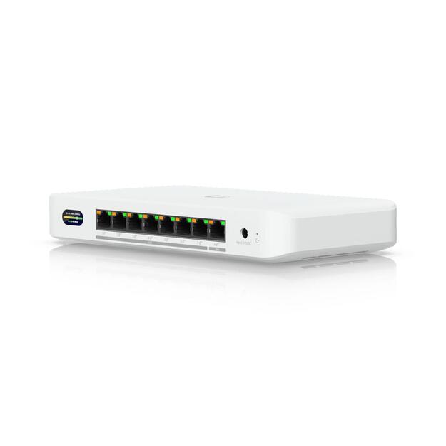 Switch|UBIQUITI|UDB-Switch|7xRJ-45 ports|RJ-45 Ports Type 2.5G Ethernet (100/1000/2500)|1x10G Ethernet (copper) ports quantity|10G support Yes|Power over Ethernet (PoE) Yes|Total Power over Ethernet (PoE) budget 185 W|UDB-SWITCH