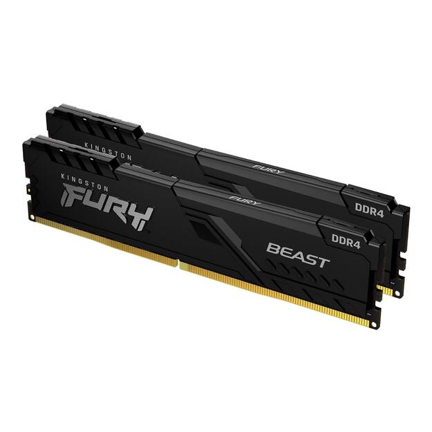MEMORY DIMM 32GB PC25600 DDR4/KIT2 KF432C16BBK2/32 KINGSTON