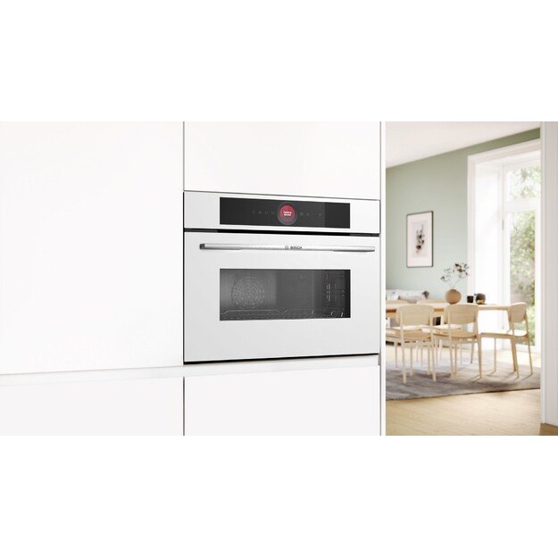 Įmontuojama kompakti&scaron;ka orkaitė, Bosch CMG7241W1, su mikrobangų funkcija 3