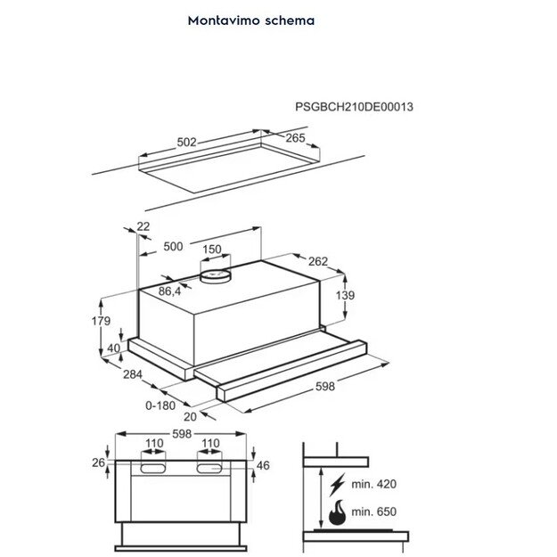 Gartraukis ELECTROLUX LFP226S 1