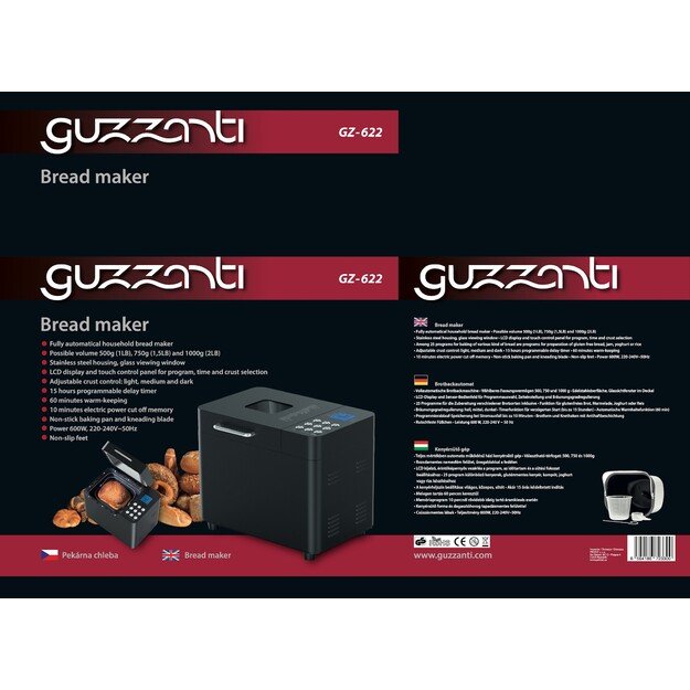 Duonkepė Guzzanti GZ 622 1