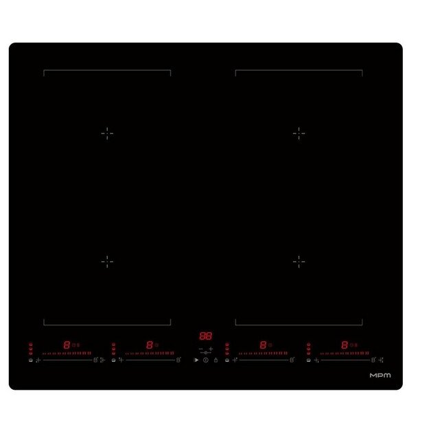 Įmontuojama indukcinė kaitlentė MPM MPM-60-IM-17, 59 cm