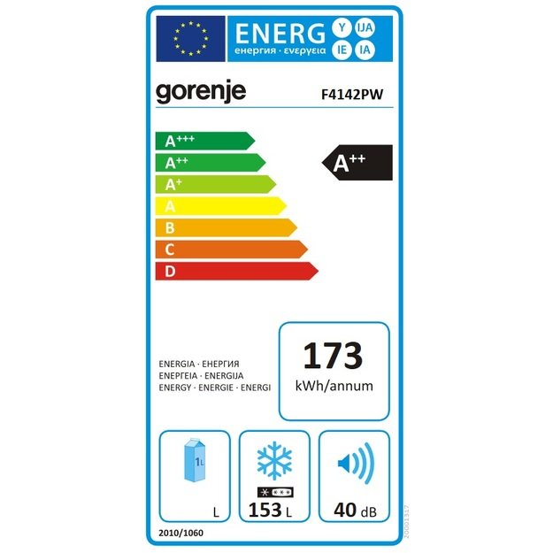 Šaldiklis GORENJE F4142PW