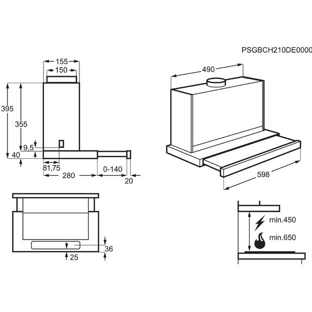 Gartraukis Electrolux LFP616X