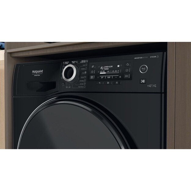 Skalbimo mašina su džiovinimo funkcija Hotpoint-Ariston NDD 11725 BDA EE