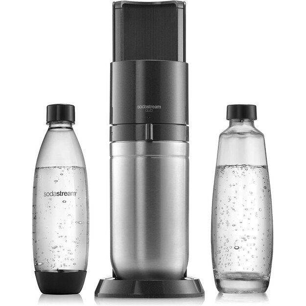 Gazuotų gėrimų gaminimo aparatas SodaStream Duo Black