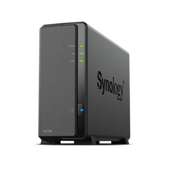 NAS STORAGE TOWER 1BAY/NO HDD DS124 SYNOLOGY