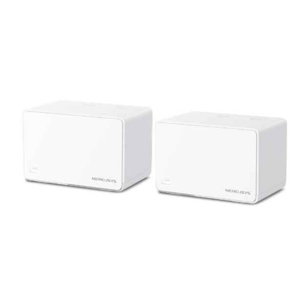 Wireless Router|MERCUSYS|Wireless Router|2-pack|3000 Mbps|Mesh|3x10/100/1000M|HALOH80X(2-PACK)