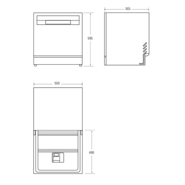 Indaplovė Candy CP 6E51LS