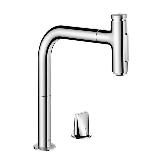 Virtuvinis maišytuvas su ištraukiama žarna Hansgrohe Metris Select M71 73818000