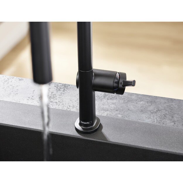 Virtuvinis maišytuvas su ištraukiama žarna Hansgrohe Talis M54 72801670 (juodas matinis) 5