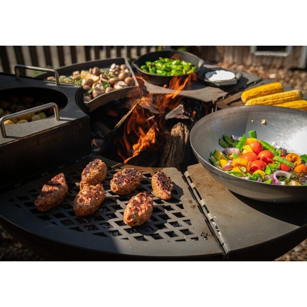 Rūkykla ROYAL GRILL 500L  (VERSLUI) nerūdijančio plieno lentynomis + DOVANOS 23