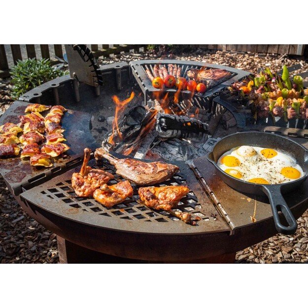 Rūkykla ROYAL GRILL 500L  (VERSLUI) nerūdijančio plieno lentynomis + DOVANOS 16