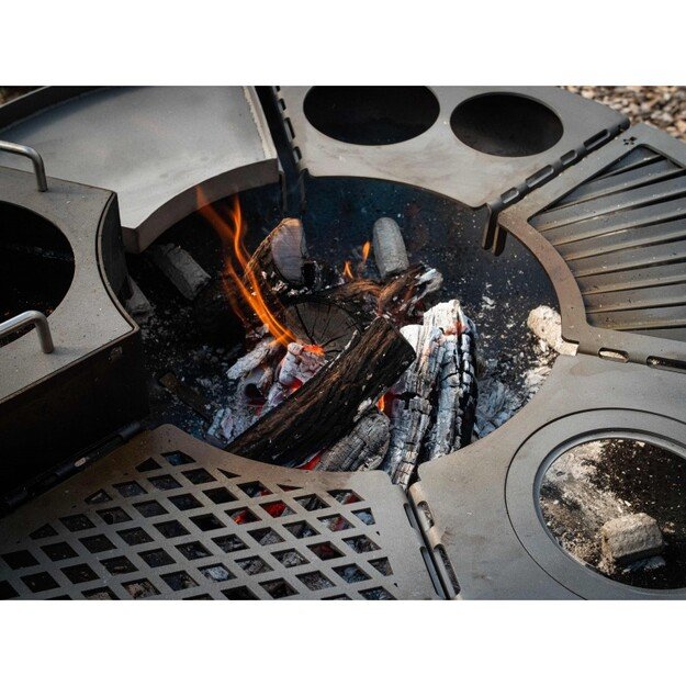 Rūkykla ROYAL GRILL 500L  (VERSLUI) nerūdijančio plieno lentynomis + DOVANOS 15