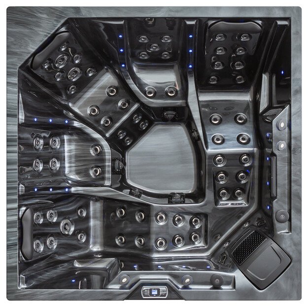 200*200*90 Masažinis baseinas AWT 403 eco Extreme PRO Cloudy Black 1