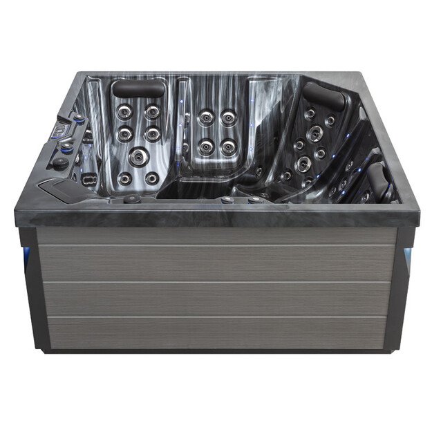 200*200*90 Masažinis baseinas AWT 403 eco Extreme PRO Cloudy Black 7