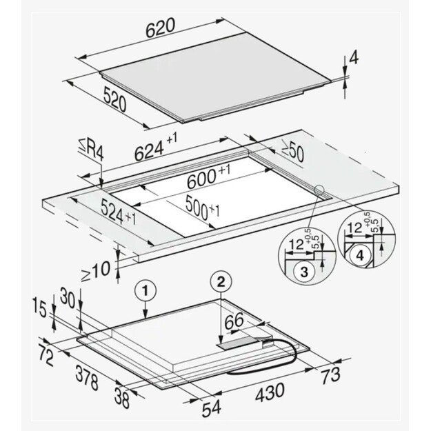 Kaitlentė MIELE KM 7466 FL Edition 125 1