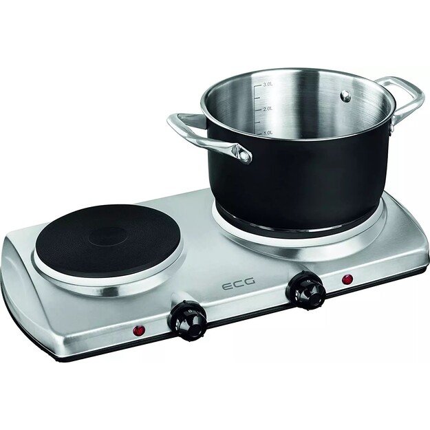 Elektrinė viryklė ECG EV 2512 Stainless 2