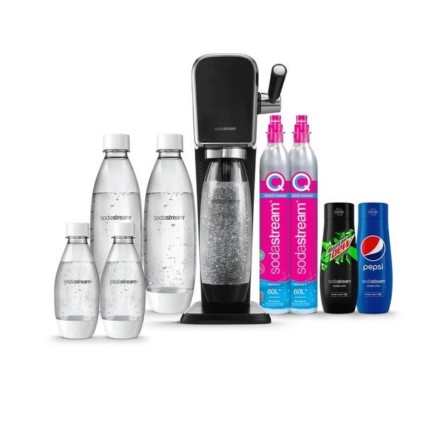 Gazuotų gėrimų gaminimo aparatas SodaStream Art Black 6
