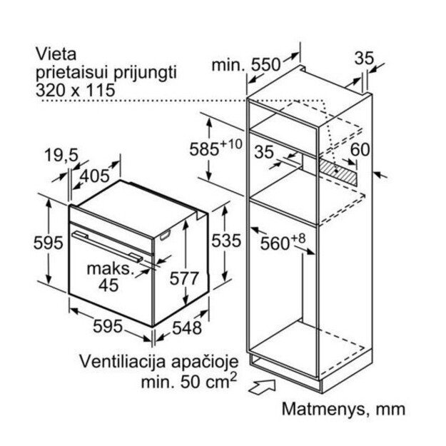 Orkaitė Bosch HNG8764C7 4