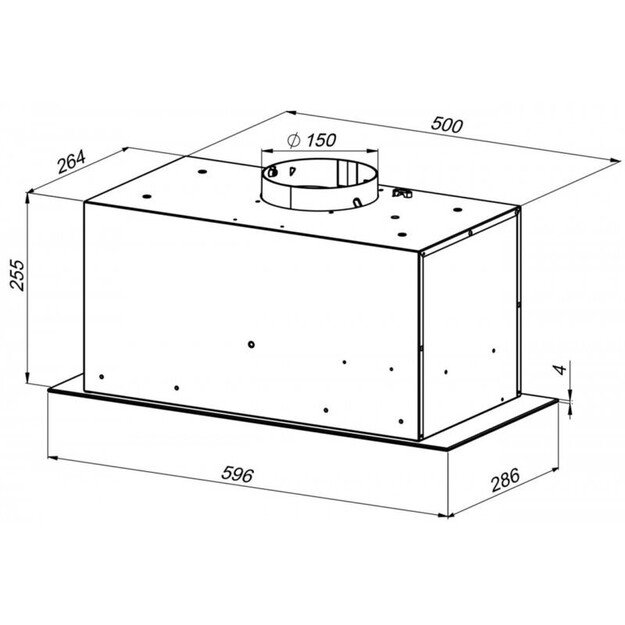 Įmontuojamas gartraukis Schlosser TN60PBWH 1