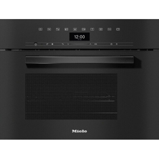 Įmontuojama kompaktiška garinė orkaitė Miele DGM 7440 OBSW, 11106530