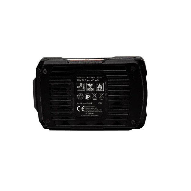 Akumuliatorius Grizzly Tools 20V, 2,0 Ah, 80001169 1