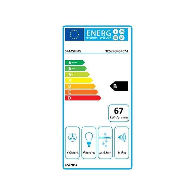 Įmontuojamas gartraukis SAMSUNG NK52FG454CM 5