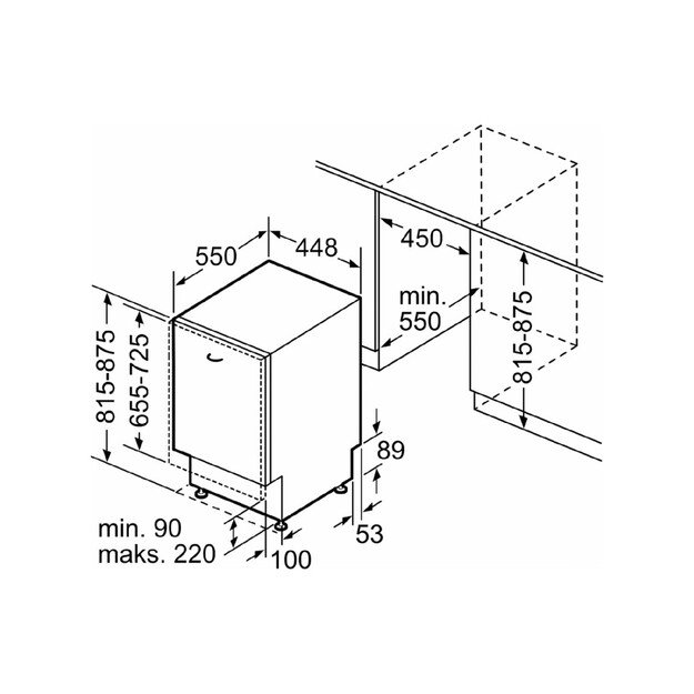 Indaplovė BOSCH SPV4HMX10E 3