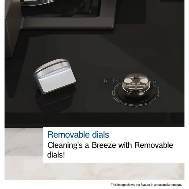 Įmontuojama dujinė kaitlentė Bosch PCP6A5I90 2